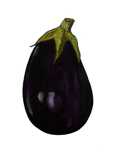 Lila Aubergine von Sarah Thompson Engels